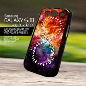 Infinity Quote At Colorfull For Samsung Galaxy S3 Case Cover