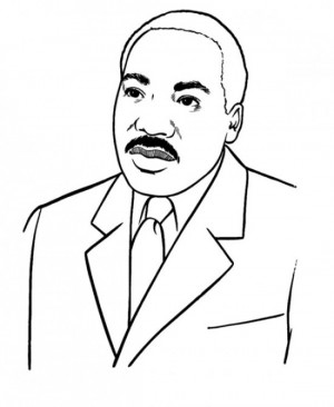 Mighty fighter Martin Luther King Coloring Pages Picture and ...