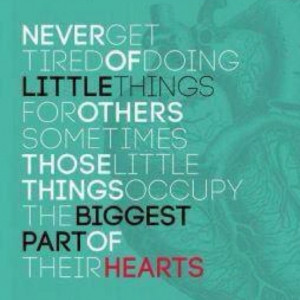 Always be nice, flash a smile, or a one syllable hi, even the lift of ...