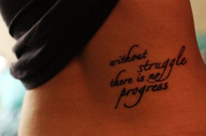 ... Side Quote Tattoos for Girls - Inspirational Side Quote Tattoos for