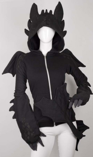 How to train your Dragon (Toothless) Hoodie