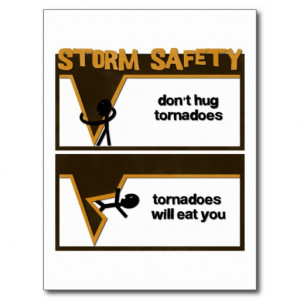 Storm Safety Postcard