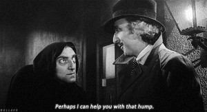 ... marty feldman young frankenstein 1970s 1974 mel brooks GIF: Young