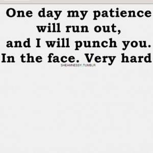 Punch you in the face