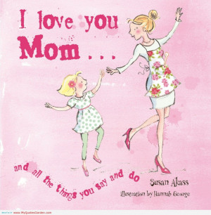... Love And Life: I Love You Mom A Nice Quotes About Love In Cartoon