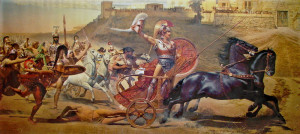 Triumph of Achilles in Corfu Achilleion by Franz Matsch (1892)