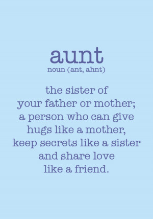 Love My Aunt Quotes