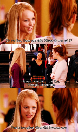Mean Girls Movie Quotes Mean girls (2003) - movie quotes #meangirls # ...