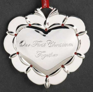 Our First Christmas Ornaments