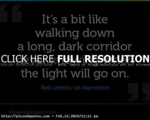 related pictures quote about depression