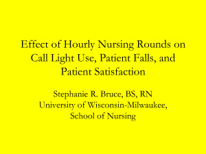 Nursing Hourly Rounding