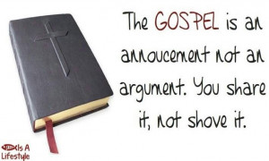 Share it, not shove it