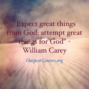 God Is Great Quotes Expect great things from god
