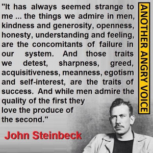 great John Steinbeck quote (no wonder Michael Gove doesn't want our ...
