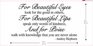 quotes for beautiful eyes audrey hepburn quote audrey hepburn quotes ...
