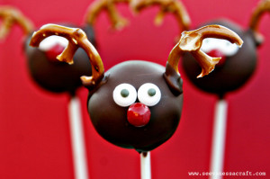 ... to make and are easy christmas cake pops bakerellas rudolph cake pops