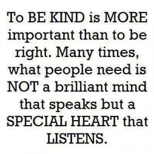 Many Times, What People Need Is A Special Heart That Listens: Quote ...