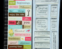 ... packages - Pretty Words - Epoxy stickers- Quote stickers- Acid Free