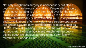 Top Quotes About Weight Loss Surgery