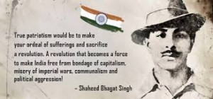 Patriotic Quotes by Bhagat Singh Images