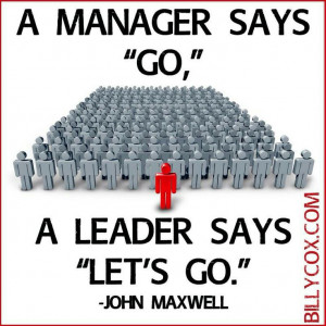 Manager vs Leader