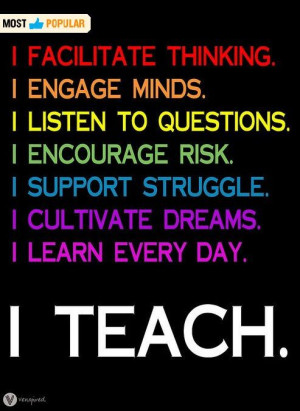 Teaching is my super power!