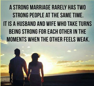 Strong marriage