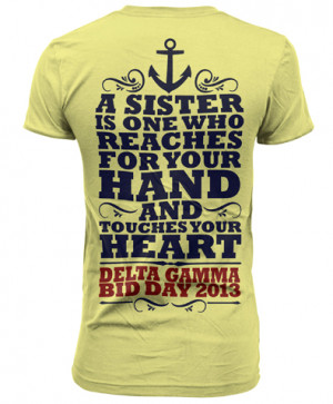 Sister Quote Bid Day Block