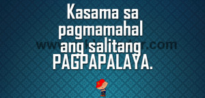 Pagpapalaya Tagalog Moving On Quotes