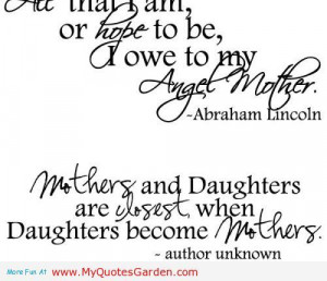 mother love for daughter | Mother and daughters are closest, When ...