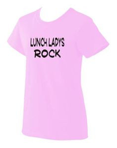 22.99 Lunch Ladys Rock Ladies T-Shirt PINK LARGE More
