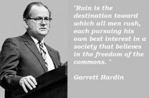 Garrett hardin quotes 3