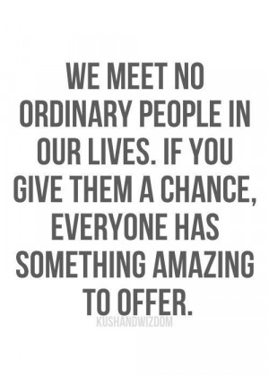 No ordinary love :)