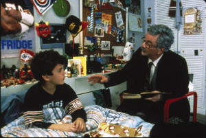 Still of Peter Falk and Fred Savage in The Princess Bride (1987)