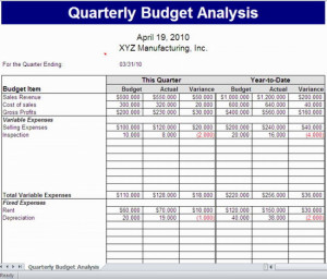 15 Best Microsoft Office Excel 2010 Budgeting Templates For