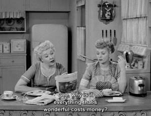 wonderful money i love lucy