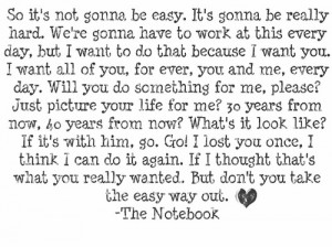 The Notebook Quotes We Fight That's What We Do , The Notebook Quotes ...