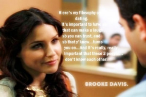 Brooke Davis Brooke's quotes!