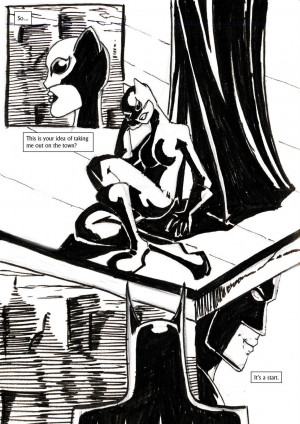 Catwoman And Batman Romance