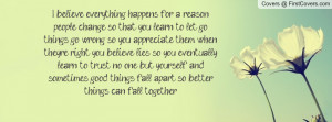 Quotes About Everything Falling Apart falling apart so that Quotes ...