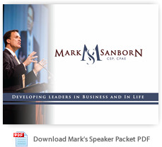 Mark Sanborn has Delivered Thousands of Leadership Presentations