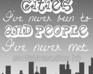 digital word art file -- John Green quote -- typography -- city -- 8.5 ...