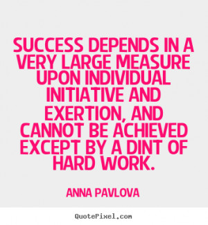 sayings about success by anna pavlova design your own quote