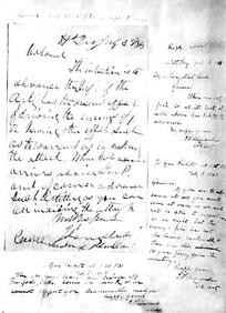 Gen. James Longstreet's letter to Col. Edward P. Alexander; and copies ...