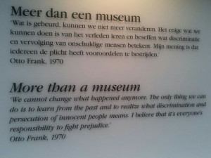 Quote from Otto Frank, the father off Anne Frank