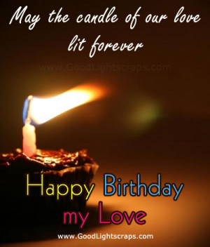 Happy Birthday Love Quotes For Girlfriend #1