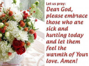 Prayer Quotes For The Sick Prayer for sic