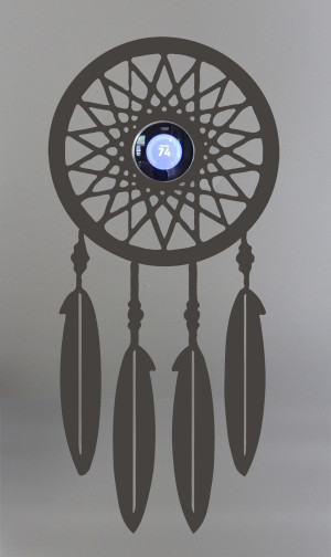 ... House & Home > Nest Thermostat Decals > NEST Dream Catcher Wall Decal