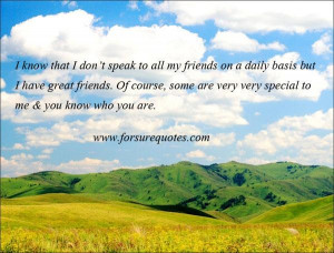 Quotes on some are very very special