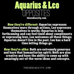Zodiac Opposites, Aquarius & Leo: My boys. =) More